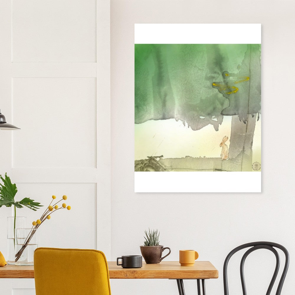 The Woodland Hare — Fine Art Paper Print