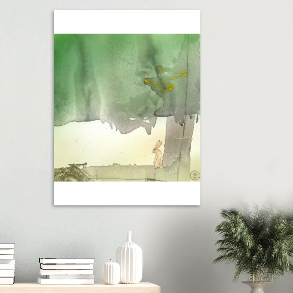 The Woodland Hare — Fine Art Paper Print