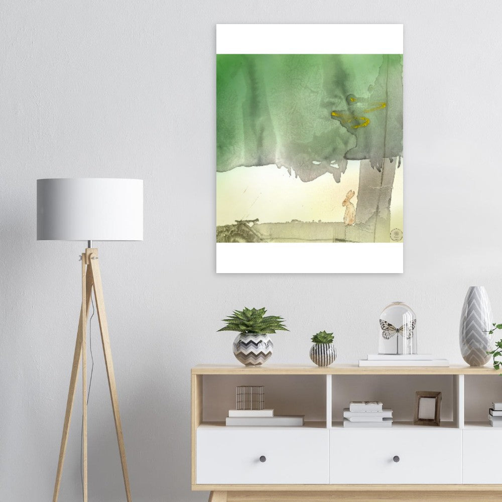 The Woodland Hare — Fine Art Paper Print
