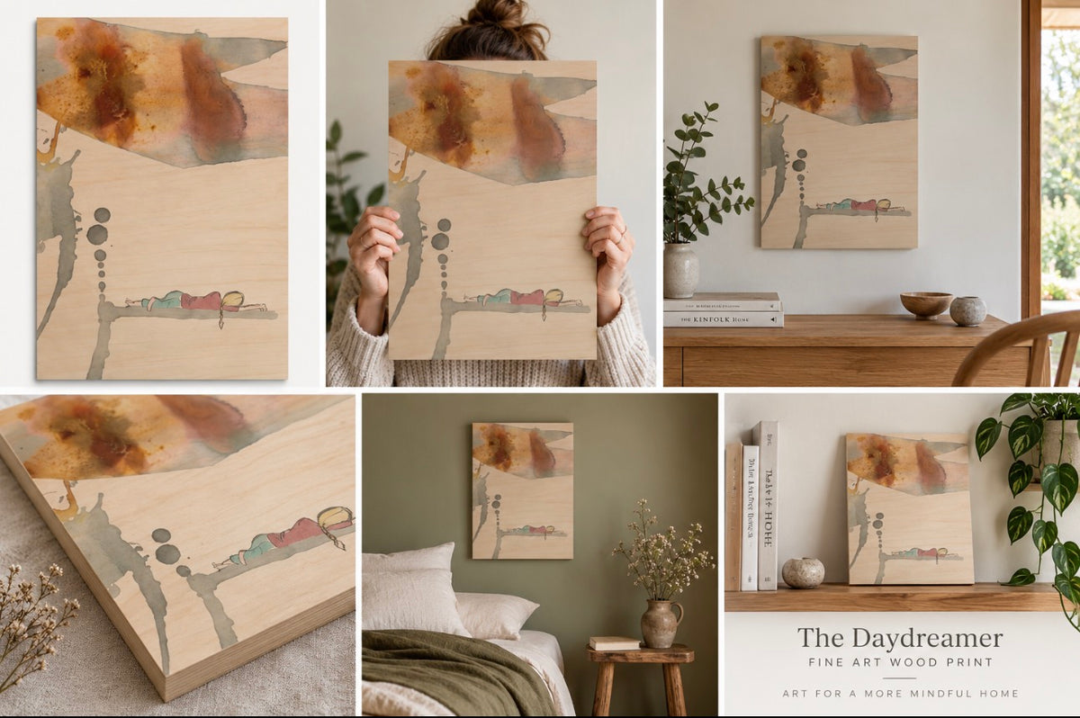 The Daydreamer — Fine Art Wood Print
